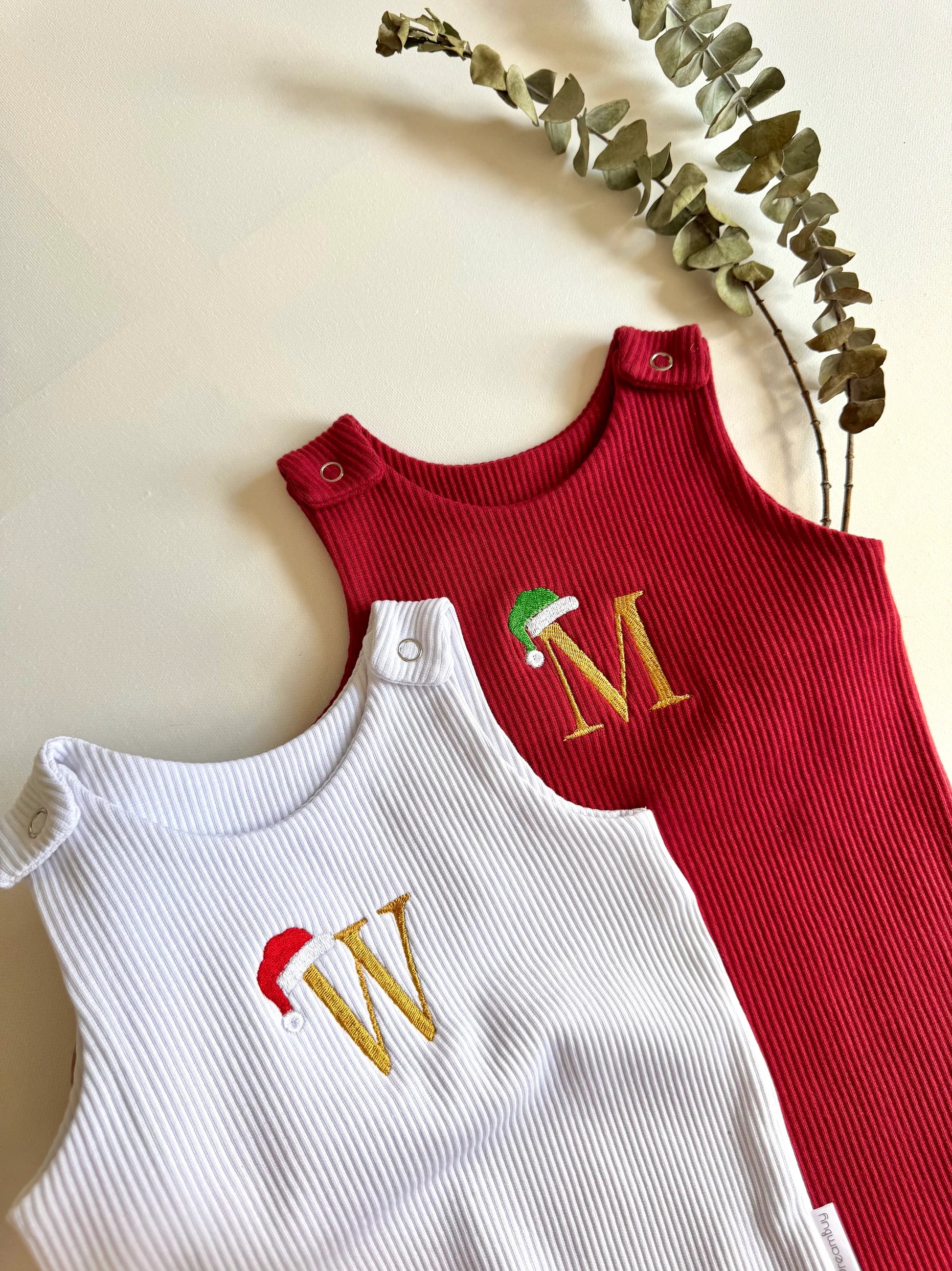 Kuki kids: Christmas Dungarees
