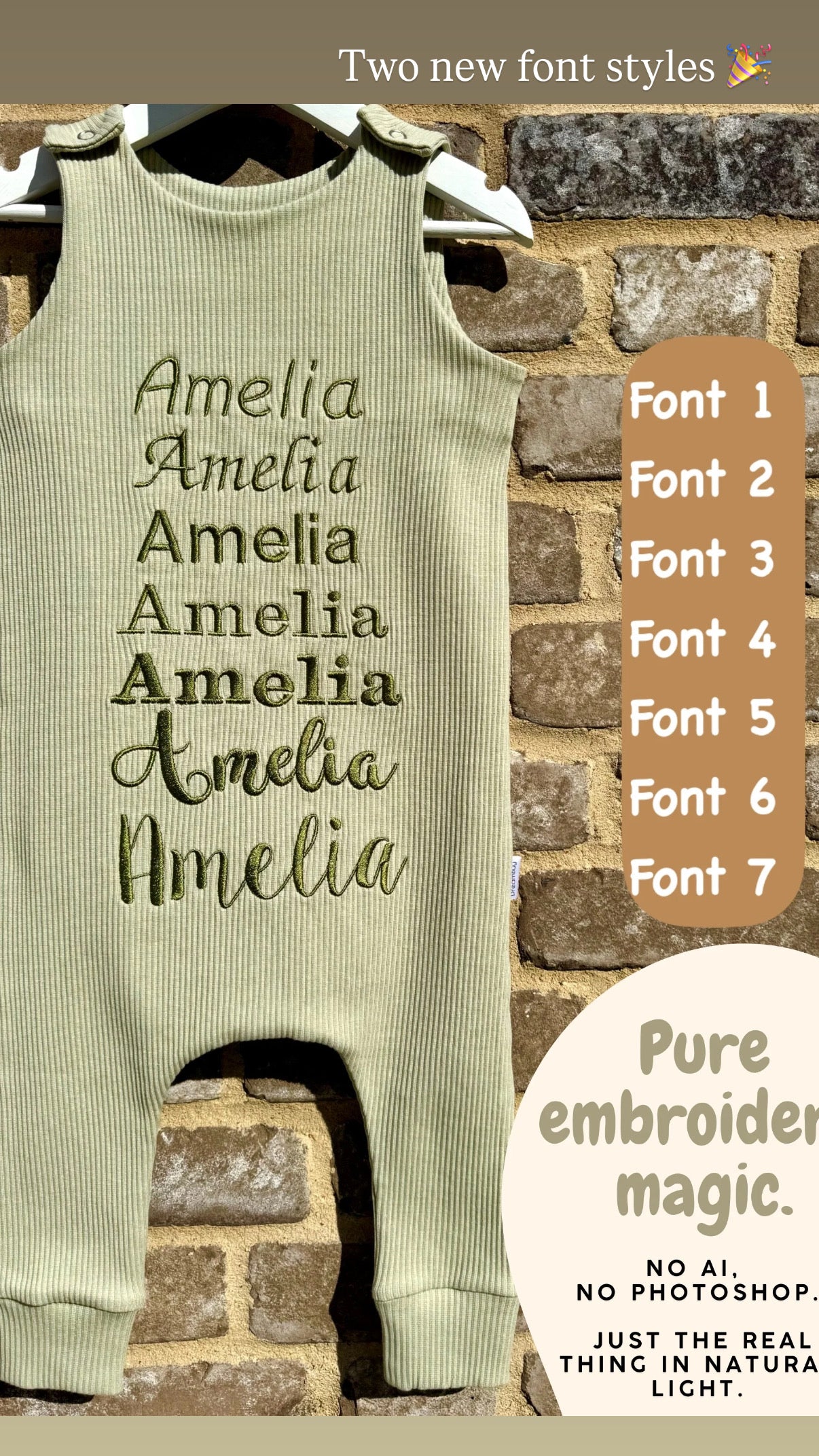 Kuki kids: Personalised embroidered baby robe