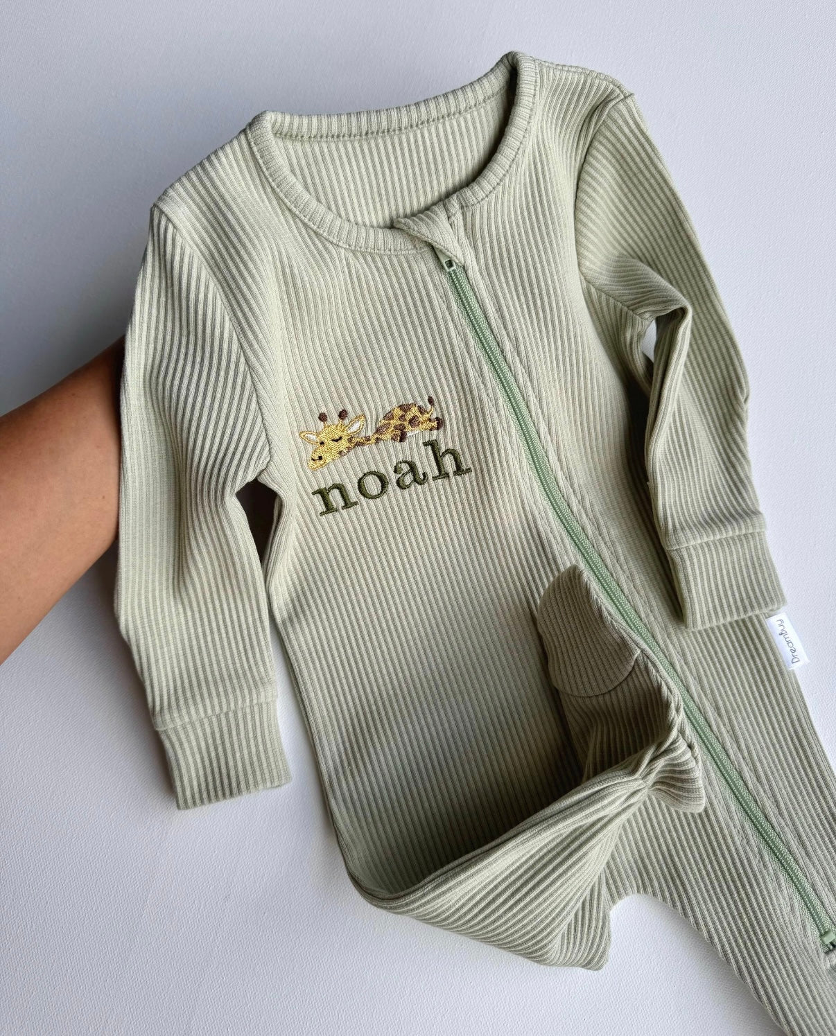 Kuki kids: Personalized Safari Lion Giraffe Unicorn Cow Sheep Lounge Set-Dungarees and Sleepsuit | Loungewear for Kids | Animal and Safari-Themed Christmas Gift Family Pyjamas