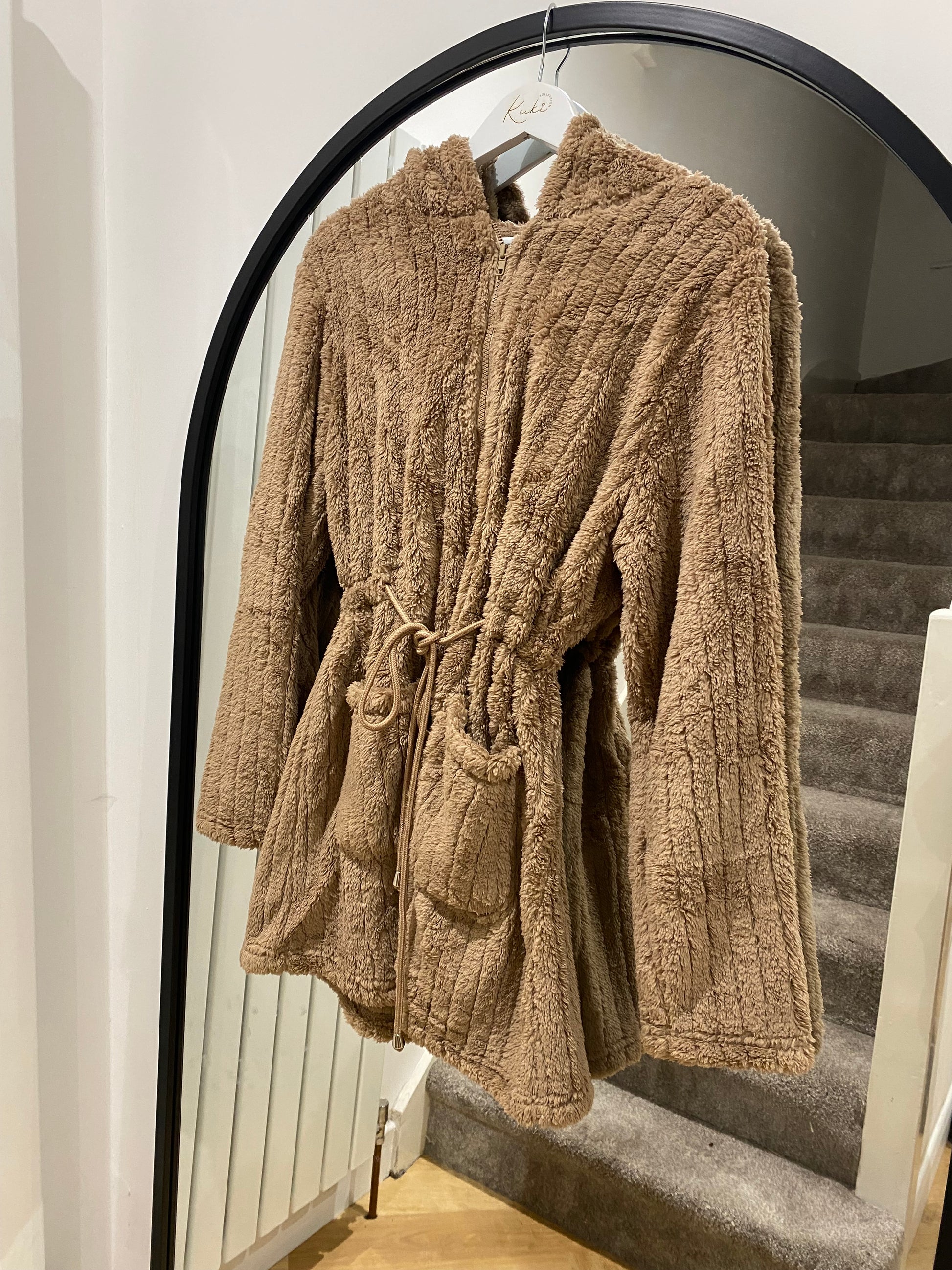 Zip up robe