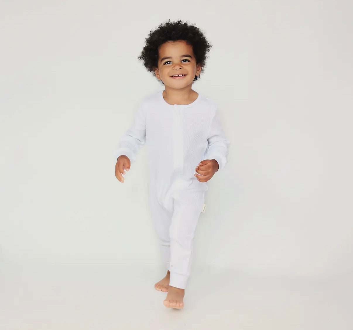 Kuki Kids Ribbed Zip Sleepsuits (no personalisation)