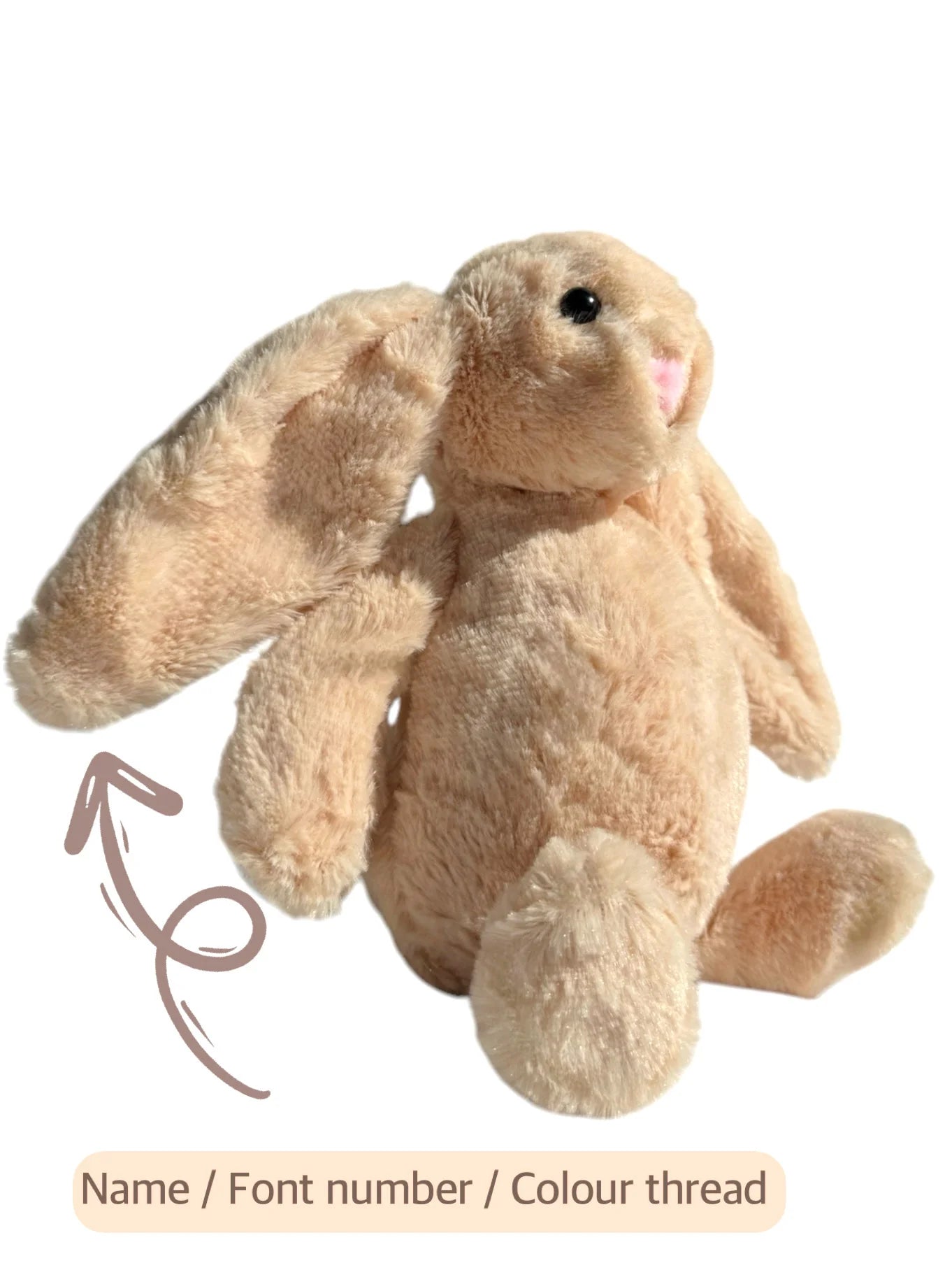 Kuki kids: Personalised Bunny Toy