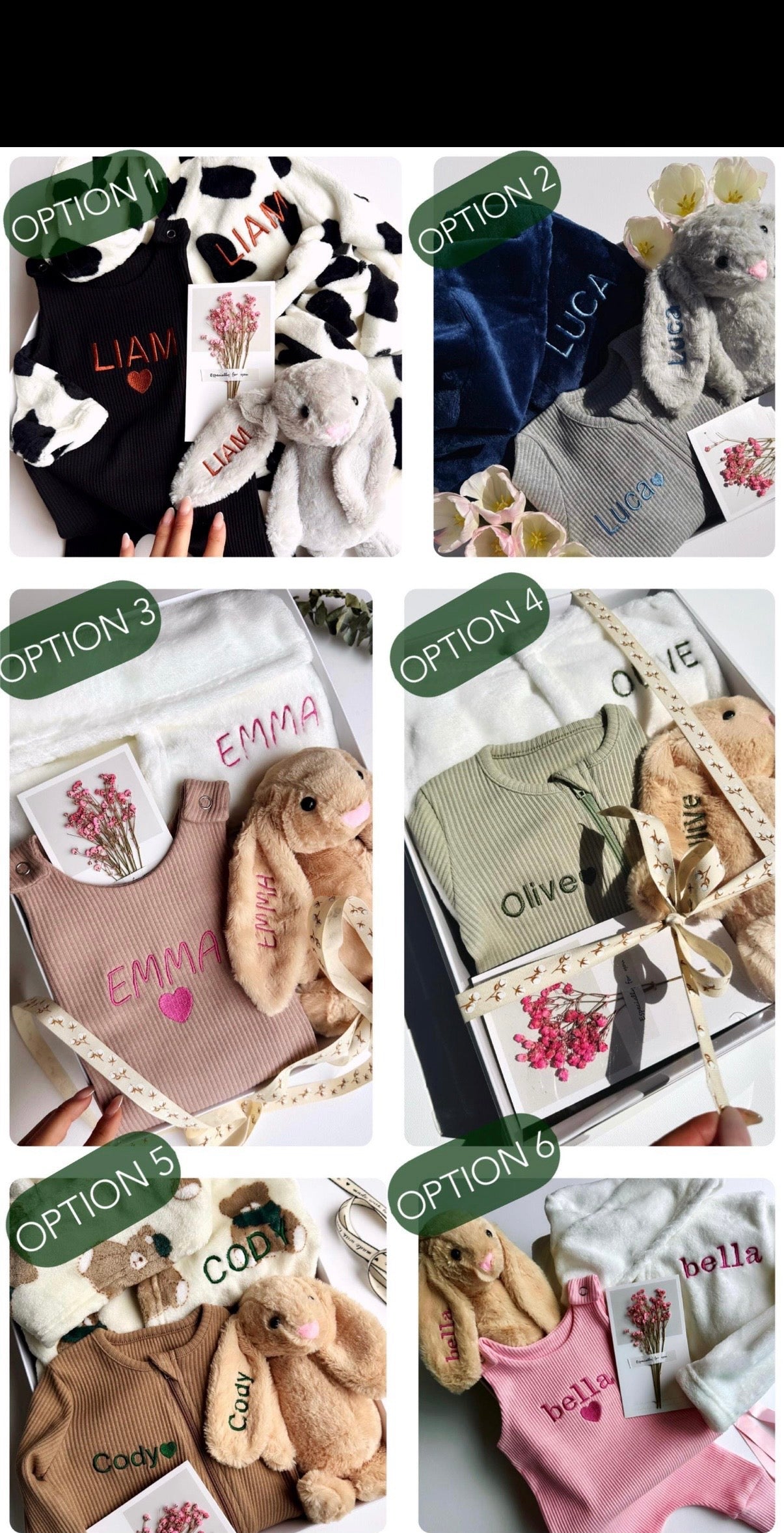 Kuki kids: Personalised Baby Gift Set
