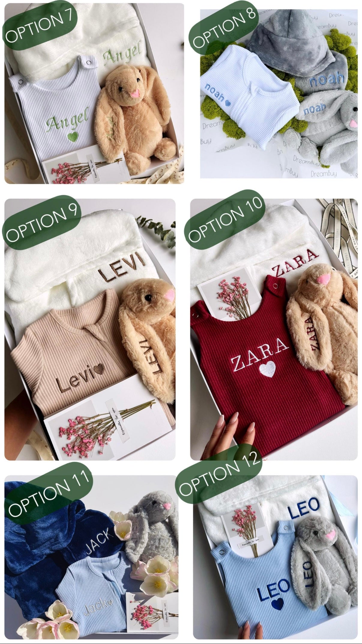 Kuki kids: Personalised Baby Gift Set