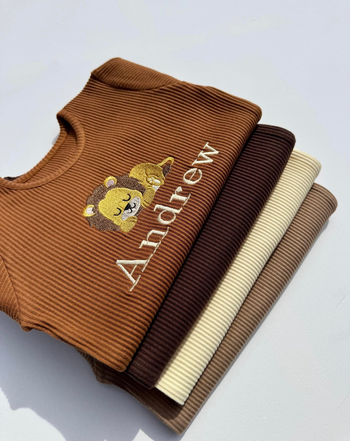 Kuki kids: Personalized Safari Lion Giraffe Unicorn Cow Sheep Lounge Set-Dungarees and Sleepsuit | Loungewear for Kids | Animal and Safari-Themed Christmas Gift Family Pyjamas