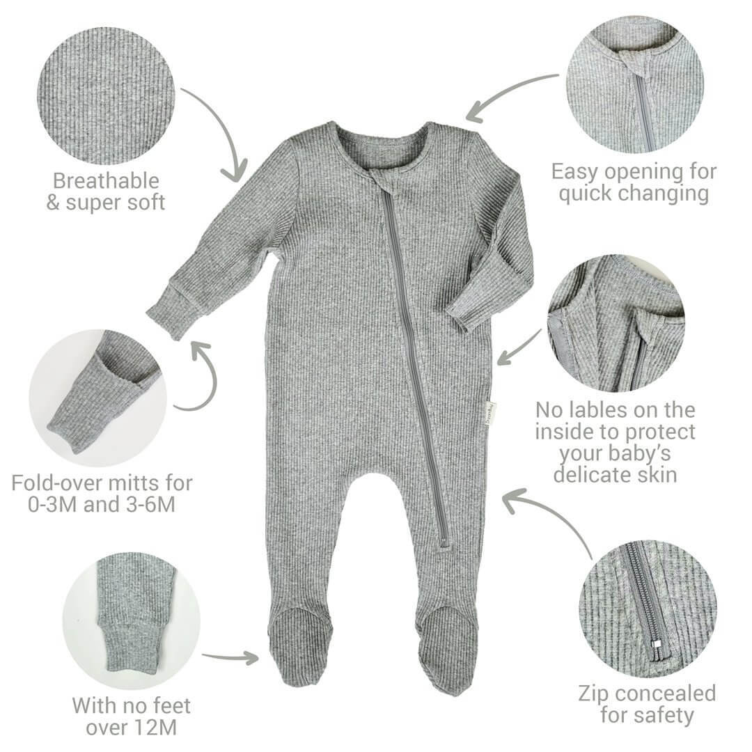 Kuki kids: Zipper sleepsuit