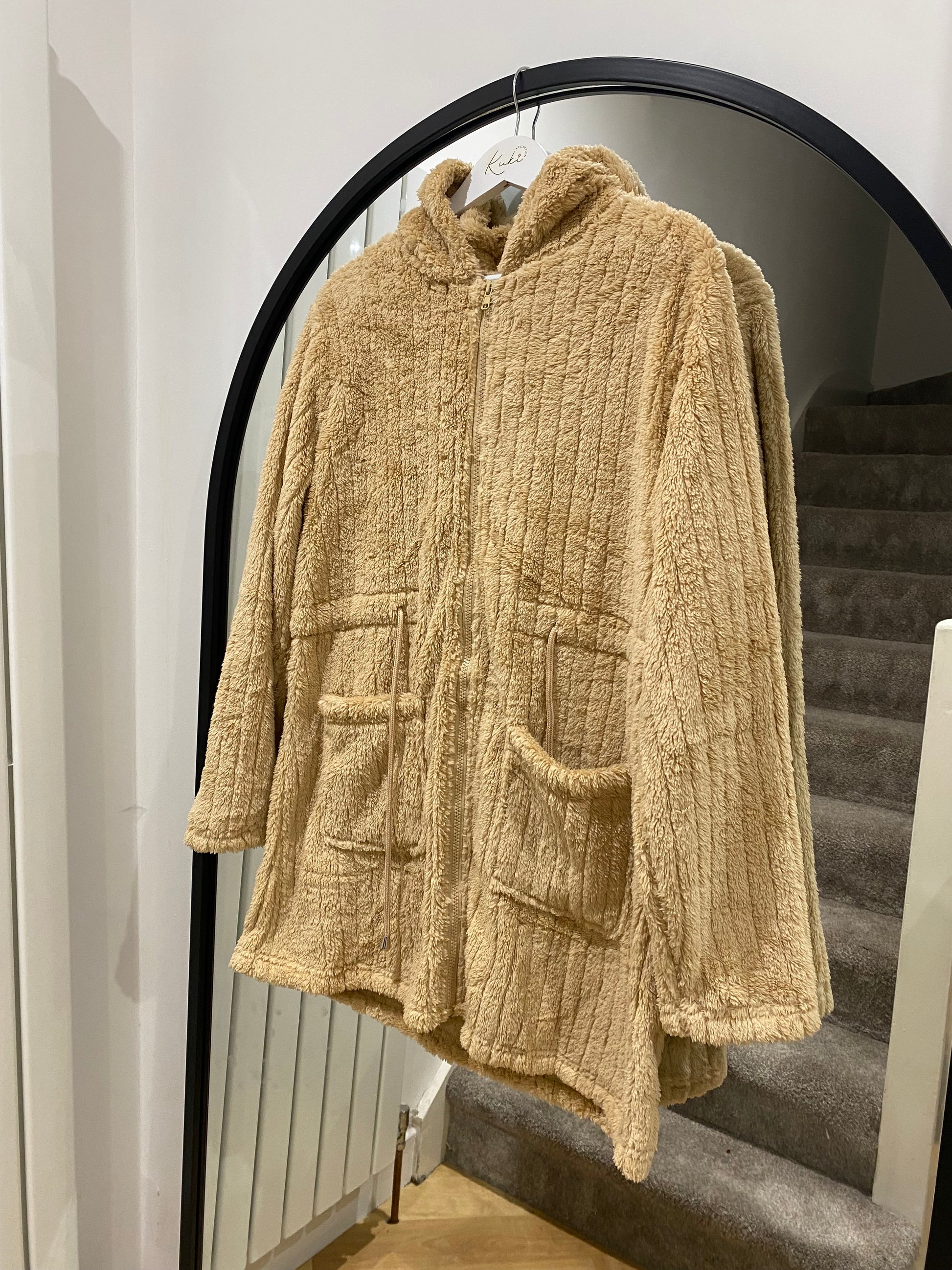 Zip up robe