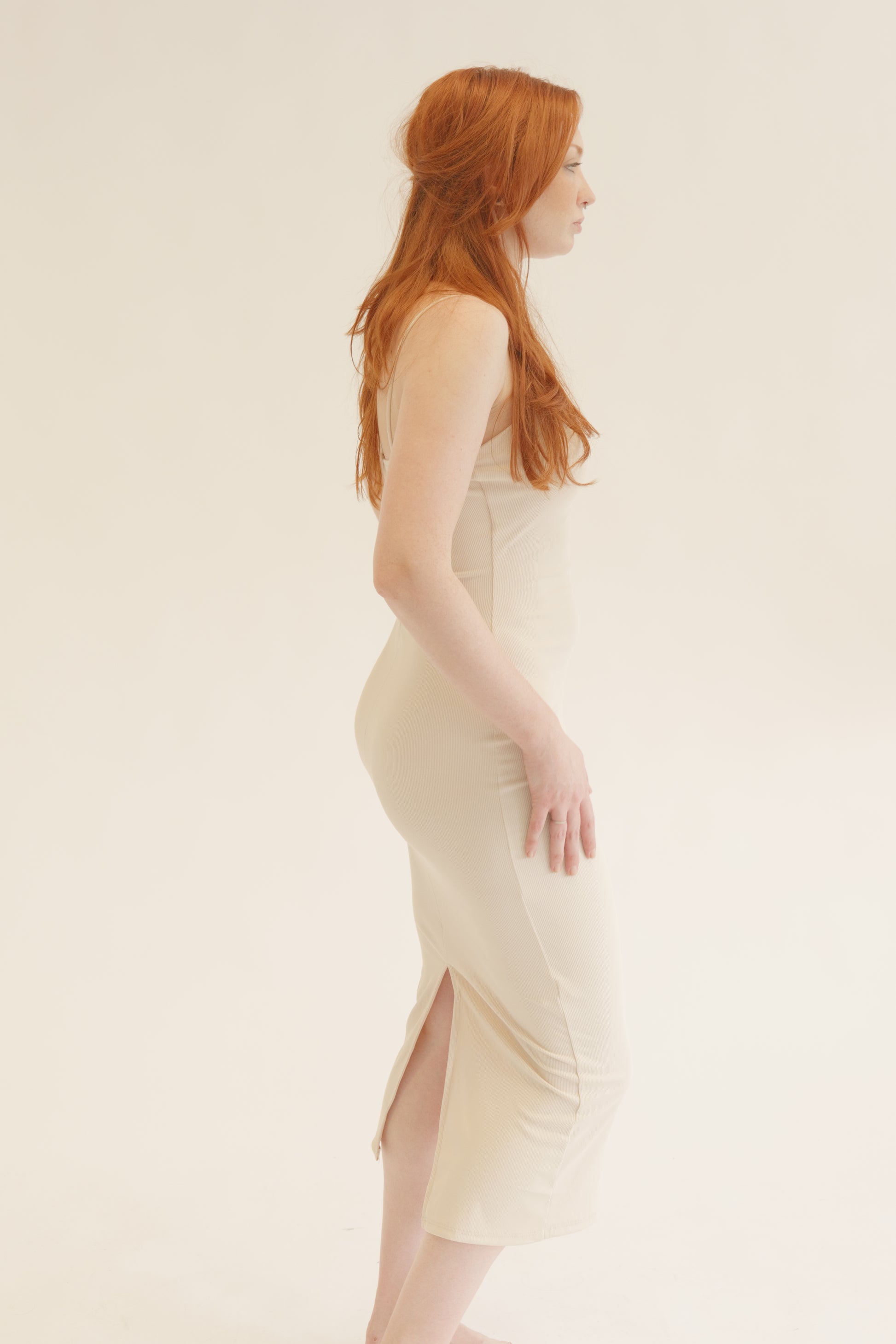Oatmeal Body Sculpt Maxi Dress