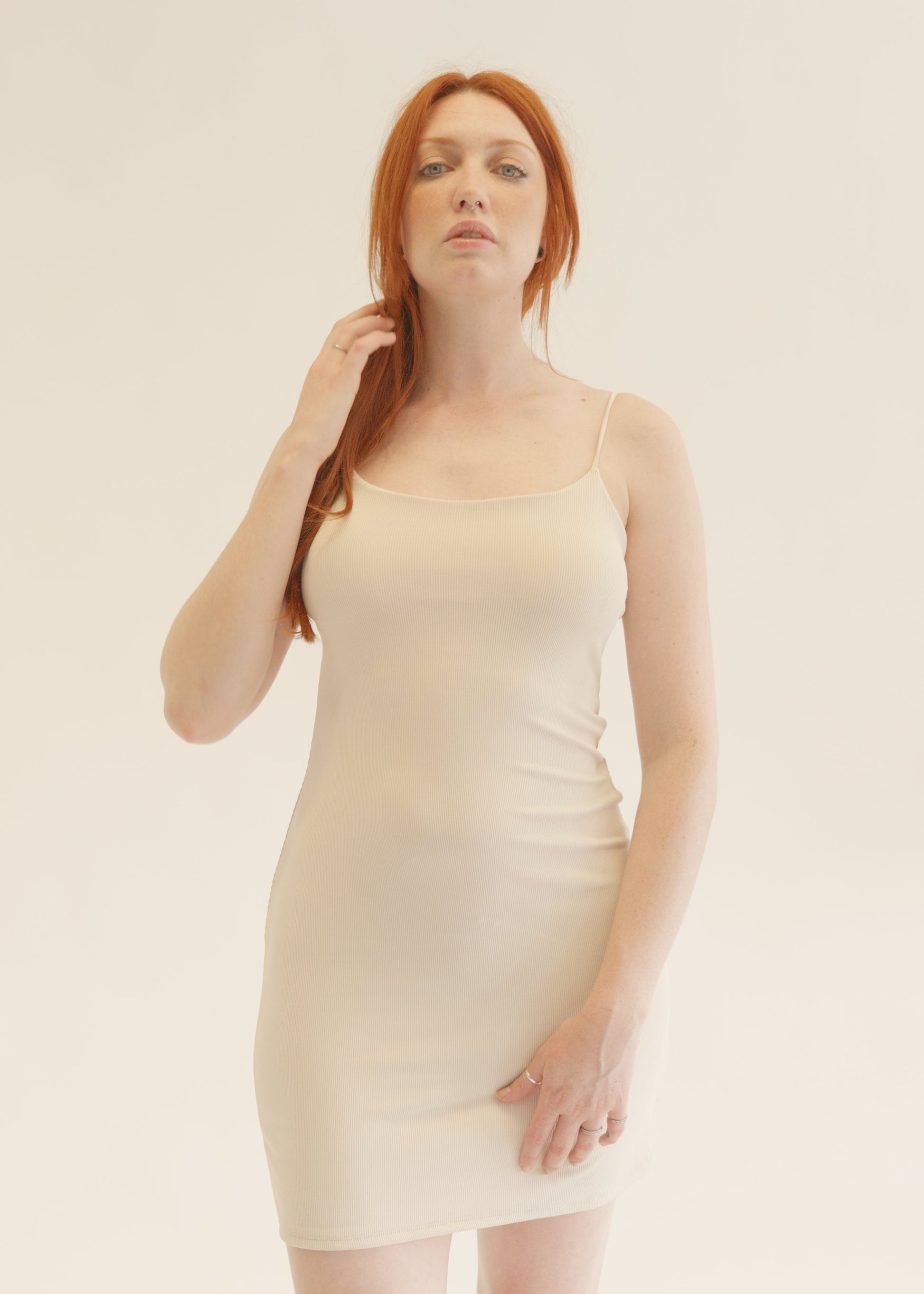 Oatmeal Body Sculpt Mini Dress